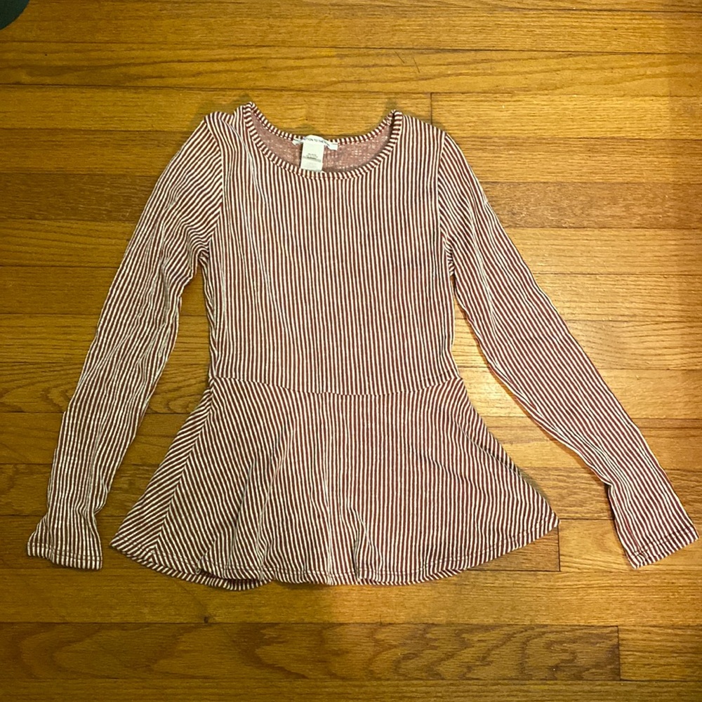 Caution To The Wind Long Sleeve Blouse